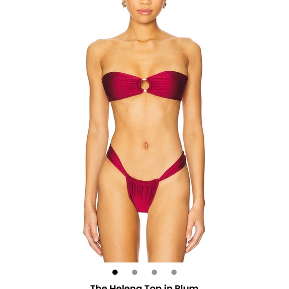 LOVE WAVE Other - Love WAVE NEVER WORN W TAGS REVOLVE XS/s Elegant Plum Bikini Set